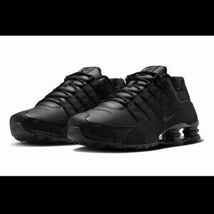 Nike Shox NZ Shoes Triple Black 378341-001 Men's Sizes